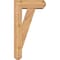 Ekena Millwork Traditional Craftsman Smooth Bracket w/ Offset Brace, Western Red Cedar, 5 1/2"W x 14"D x 26"H BKT0604X14X26TRA04SWR - alternate 2